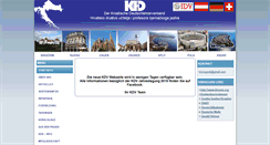 Desktop Screenshot of kdv.hr